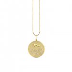 Gold & Diamond 999 Angel Number Charm