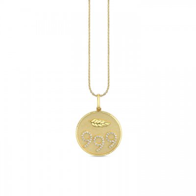 Gold & Diamond 999 Angel Number Charm