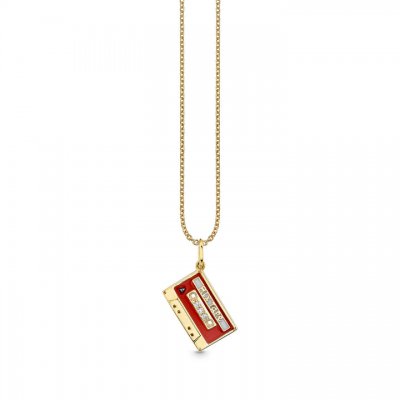 Gold & Diamond Mix Tape Charm