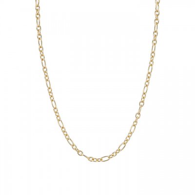 14k Gold Short & Long Cable Chain