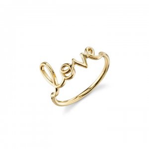 Pure Gold Love Ring