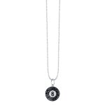 Men's Collection Gold & Diamond Small Ball 8 Necklace