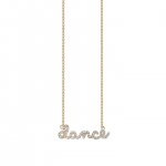 Gold & Pave Diamond Dance Necklace