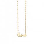 Little Loves Pure Gold Tiny Love Necklace