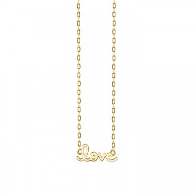 Little Loves Pure Gold Tiny Love Necklace