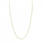 Pure Gold Large Multi Fringe Necklace