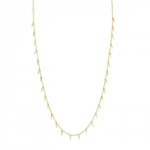 Pure Gold Large Multi Fringe Necklace