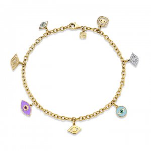 Gold & Diamond Protection Anklet