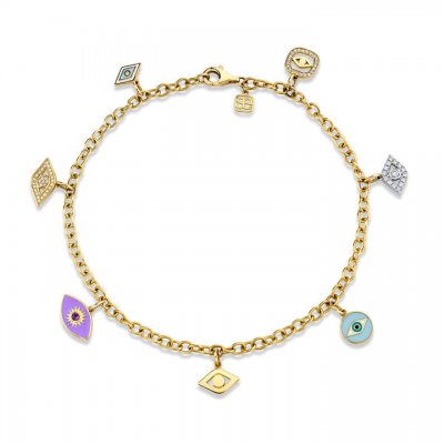 Gold & Diamond Protection Anklet