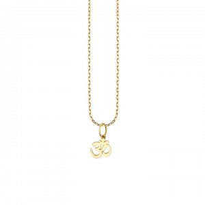 Pure Gold Tiny Om Charm