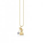 Gold & Diamond Gold Digger Necklace