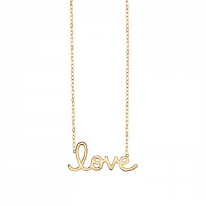 14k Gold Pure Love Necklace