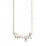 Gold & Diamond Laugh Necklace