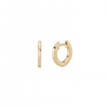 Men's Collection Pure Gold Huggie Hoops