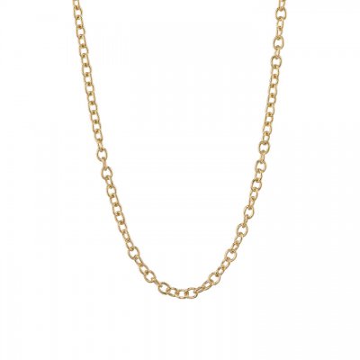 14k Gold Small Oval Link Chain