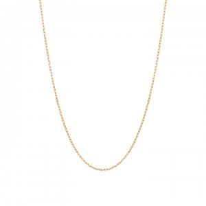 14k Gold Lightweight Square Chain