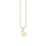 Little Loves Pure Gold Small Squirrel Necklace