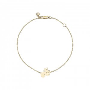 Pure Gold Squirrel Bracelet