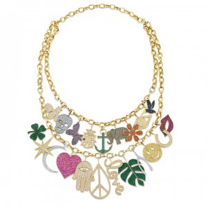 20th Anniversary Multi-Charm Necklace