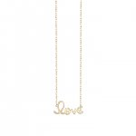 Pure Gold Small Love Necklace