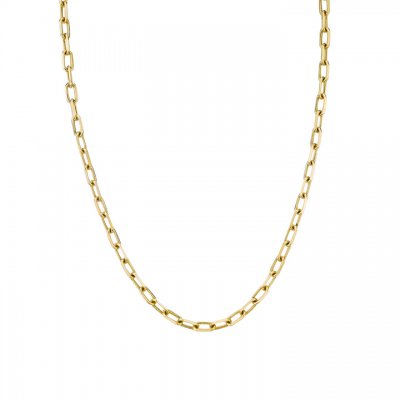 14k Gold Long Cable Chain