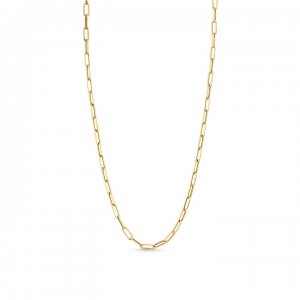 14k Gold Paperclip Chain