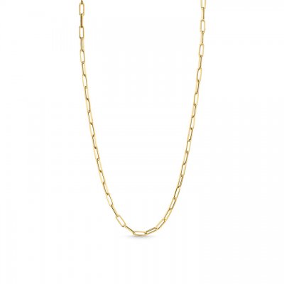 14k Gold Paperclip Chain