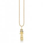 Gold & Diamond Large Rosanna Doll Charm