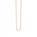 14k Gold Oval Cable Chain