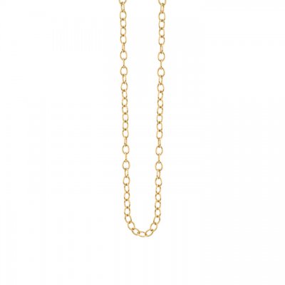 14k Gold Oval Cable Chain