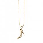 Gold & Diamond Stiletto Charm