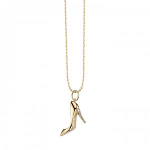 Gold & Diamond Stiletto Charm