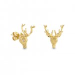 Gold & Diamond Deer Stud