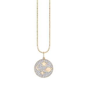 Gold & Diamond Celestial Tableau Charm