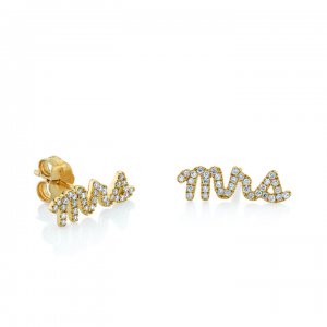 Gold & Diamond MRS Stud