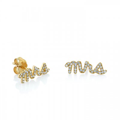 Gold & Diamond MRS Stud