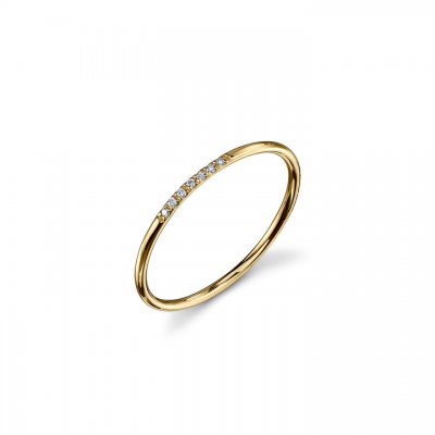 Gold & Diamond 7 Stone Ring