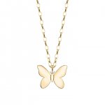 Pure Gold Butterfly Charm