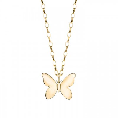 Pure Gold Butterfly Charm