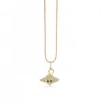 Gold & Diamond Stingray Charm