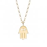 Men's Collection Pure Yellow Gold Hamsa Charm