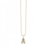 Gold & Diamond Small Fly Charm