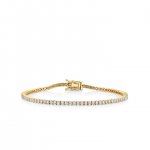 Gold & Diamond Tennis Bracelet