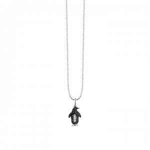 Gold & Diamond Penguin Charm