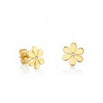 Gold Pure Daisy Stud